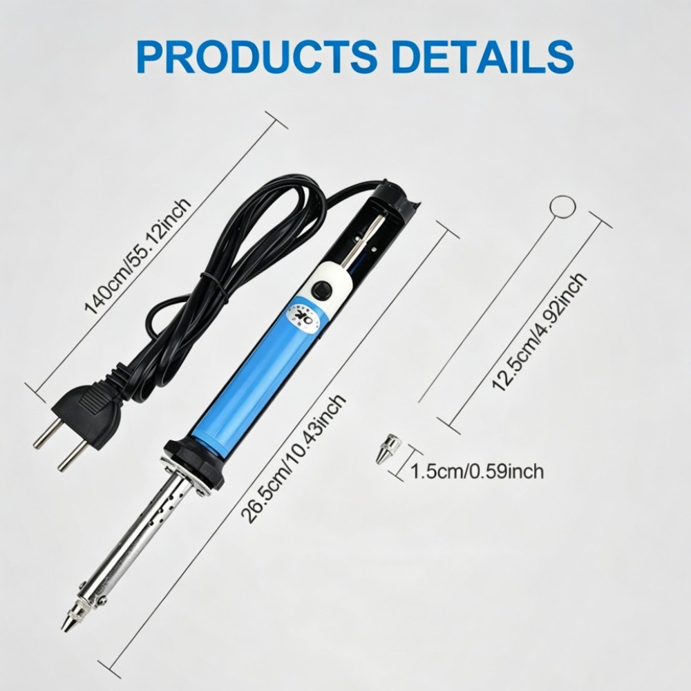 เครื่องดูดตะกั่วไฟฟ้าแบบปากกา  - Desoldering Pump Electric Vacuum Station บทวิจารณ์และราคา