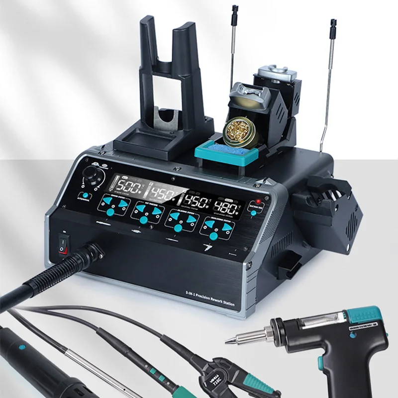 สถานีถอดบัดกรี 5-in-1 พร้อมหัว - C210 Precision Soldering Station บทวิจารณ์และราคา