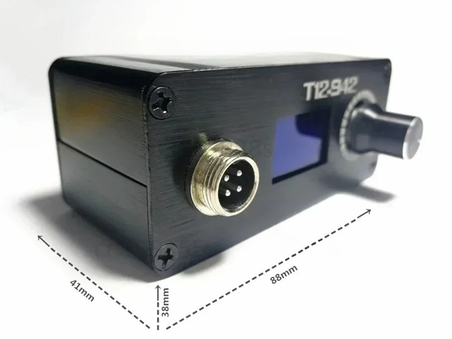 MINI T12 STC OLED สถานีบัดกรีด - T12 Soldering Station Oled บทวิจารณ์และราคา
