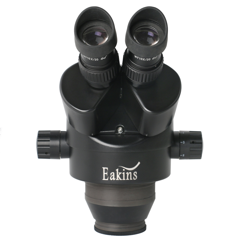 Simul เครื่องสเตอริโอแบบสามตาห - Trinocular Stereo Microscope 7X-45X บทวิจารณ์และราคา