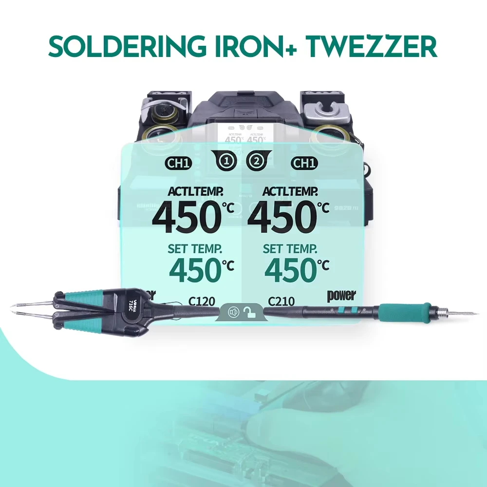 2026 SELL 982D-III ใช้งานร่วมก - C210 Precision Soldering Station บทวิจารณ์และราคา