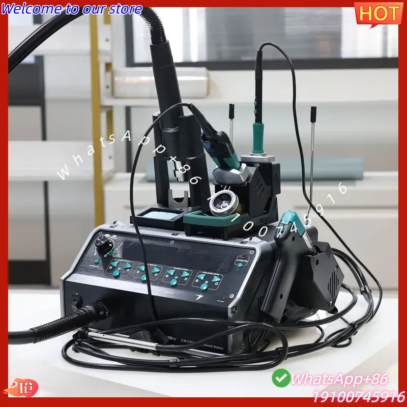 สถานีบัดกรี 5-in-1 รุ่น YIHUA- - Desoldering Pump Electric Vacuum Station บทวิจารณ์และราคา