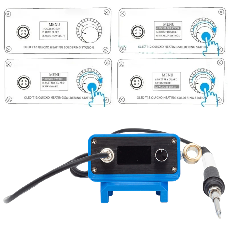 สถานีบัดกรี T12 หัวแร้ง STC สำ - T12 Soldering Station Oled บทวิจารณ์และราคา