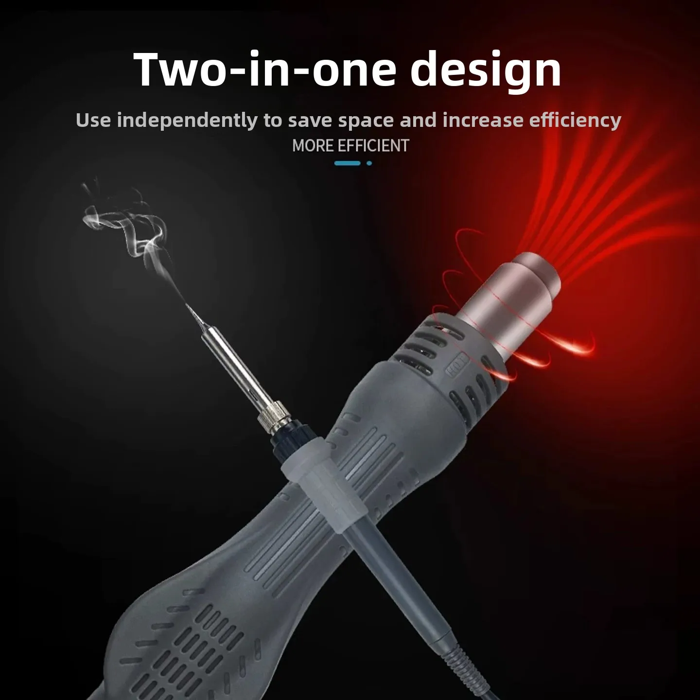 8878D สถานีซ่อมแซม 2-in-1 – ชุ - 2 In 1 Soldering Rework Station 750W บทวิจารณ์และราคา