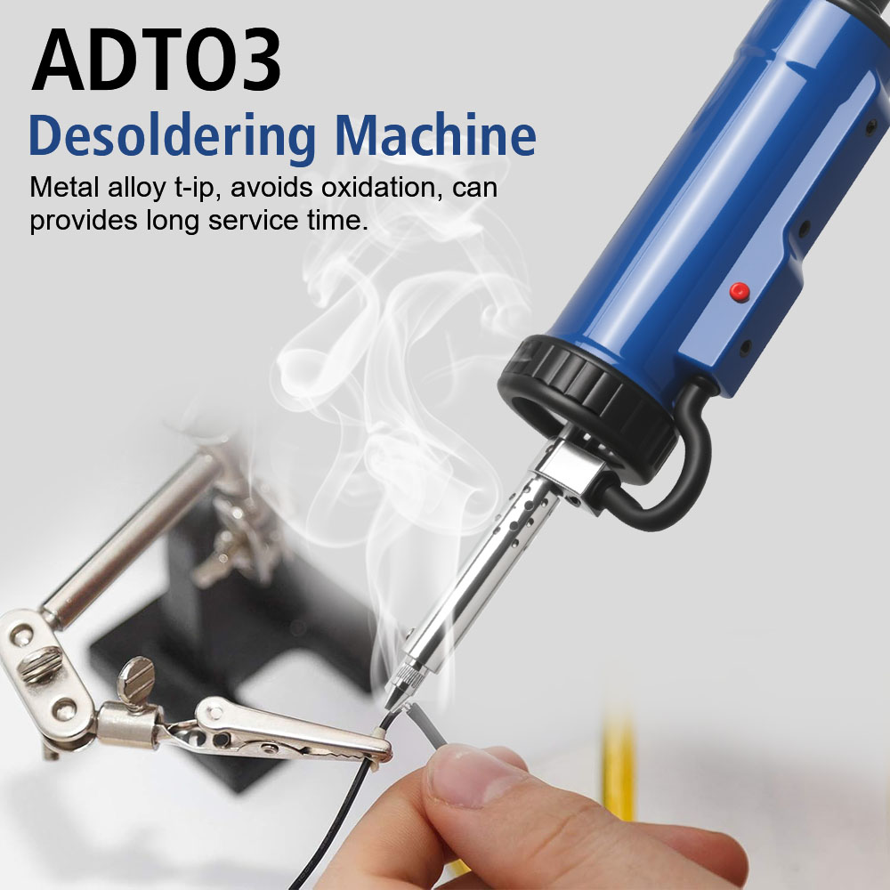 เครื่องดูดตะกั่วบัดกรีไฟฟ้าแบบ - Desoldering Pump Electric Vacuum Station บทวิจารณ์และราคา