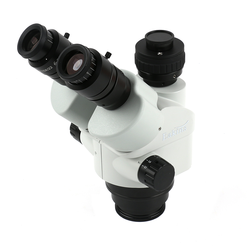 กล้องจุลทรรศน์สเตอริโอแบบสามตา - Trinocular Stereo Microscope 7X-45X บทวิจารณ์และราคา