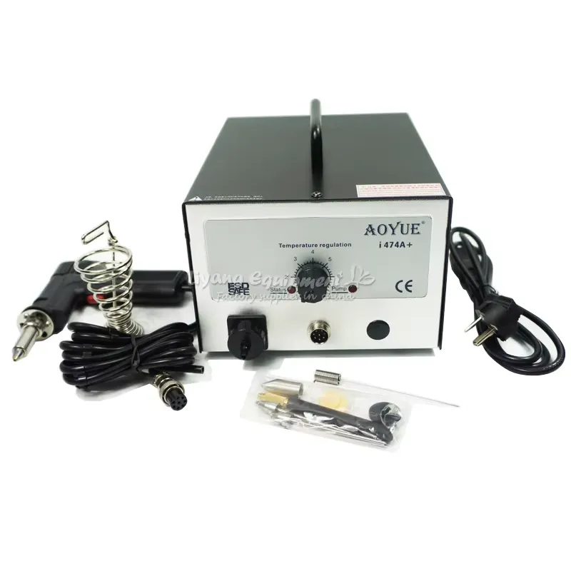 สถานีถอดบัดกรี BGA ปั๊มดูดตะกั - Desoldering Pump Electric Vacuum Station บทวิจารณ์และราคา